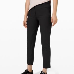 City Sleek 5 pocket 7/8 pant - black